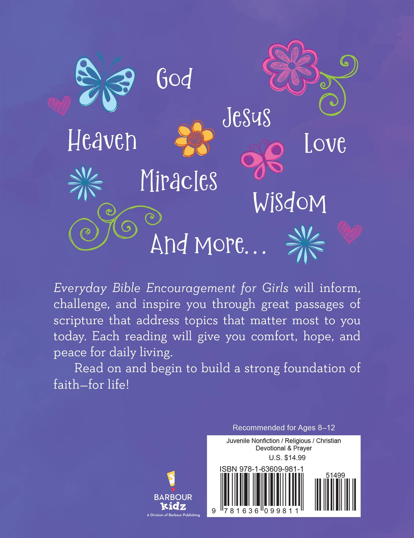 Everyday Bible Encouragement for Girls