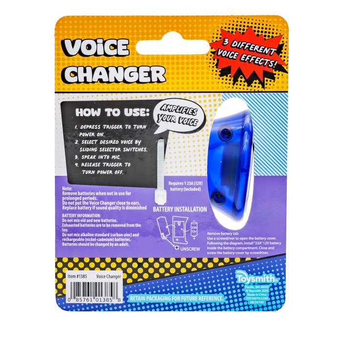 Mini Voice Changer - Colors Vary
