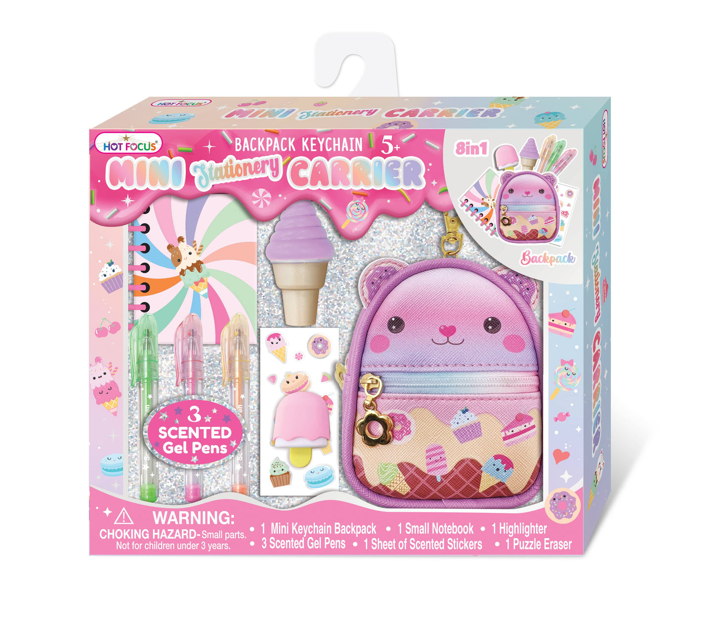 Mini Stationery Carrier, Sweets
