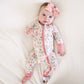 Winnie's Wildflowers Convertible Zip Romper