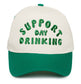 Support Day Drinking - Kelly Green/Beige