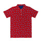 YOUTH - Ole Miss Rebels Repeat Logo Short Sleeve Polo Shirt