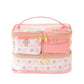 4pc Bows and Flowers Print Cosmetic Set - LNCTB2018-PK