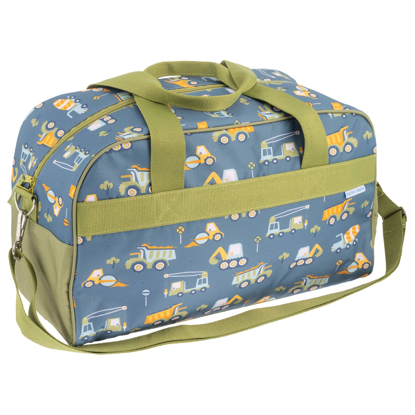 Blue Construction Duffle Bag