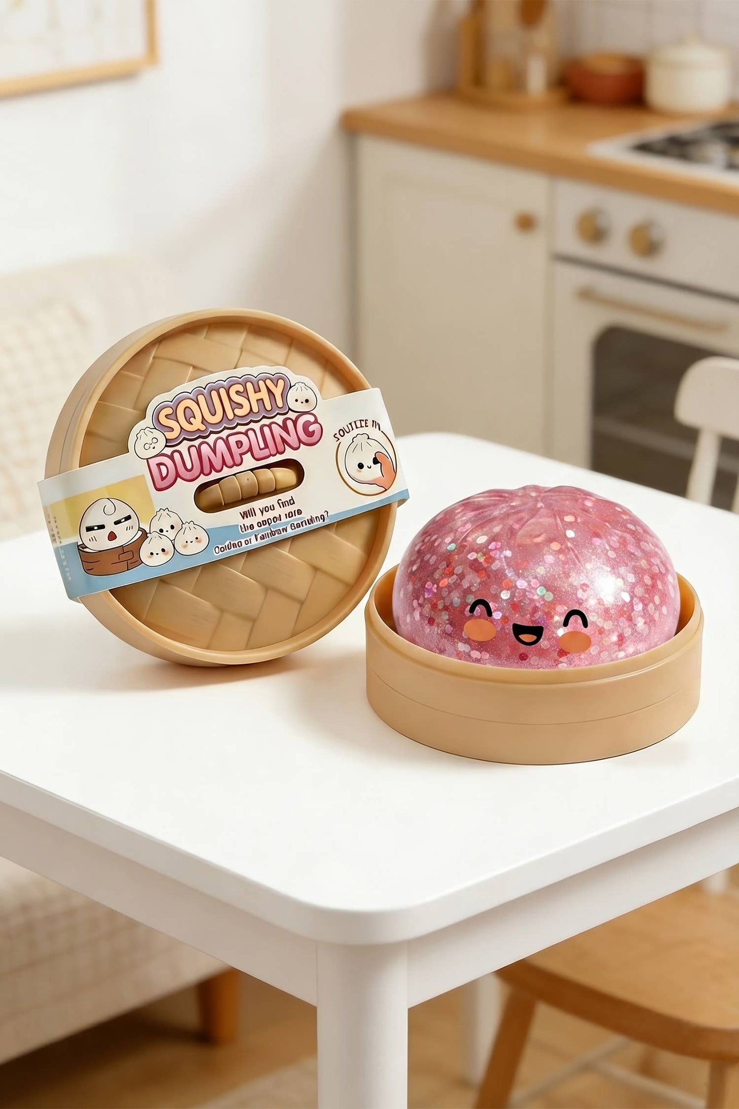 Dumpling Bun Stress Relief Squeeze Toy