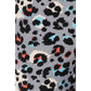 Multi Print Leopard Pajama Pants with Drawstring
