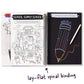 Scratch-Off Hidden Pictures Rainbow Party Puzzles