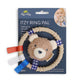 *NEW* Itzy Ring Pal™ - Teething Ring with Plush Character: Taupe Bear