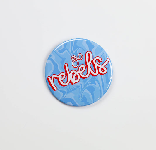 Gameday Pins | GO REBELS SWIRL