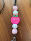 Silicone School Counselor Lanyard-20” Long w/Breakaway Clasp