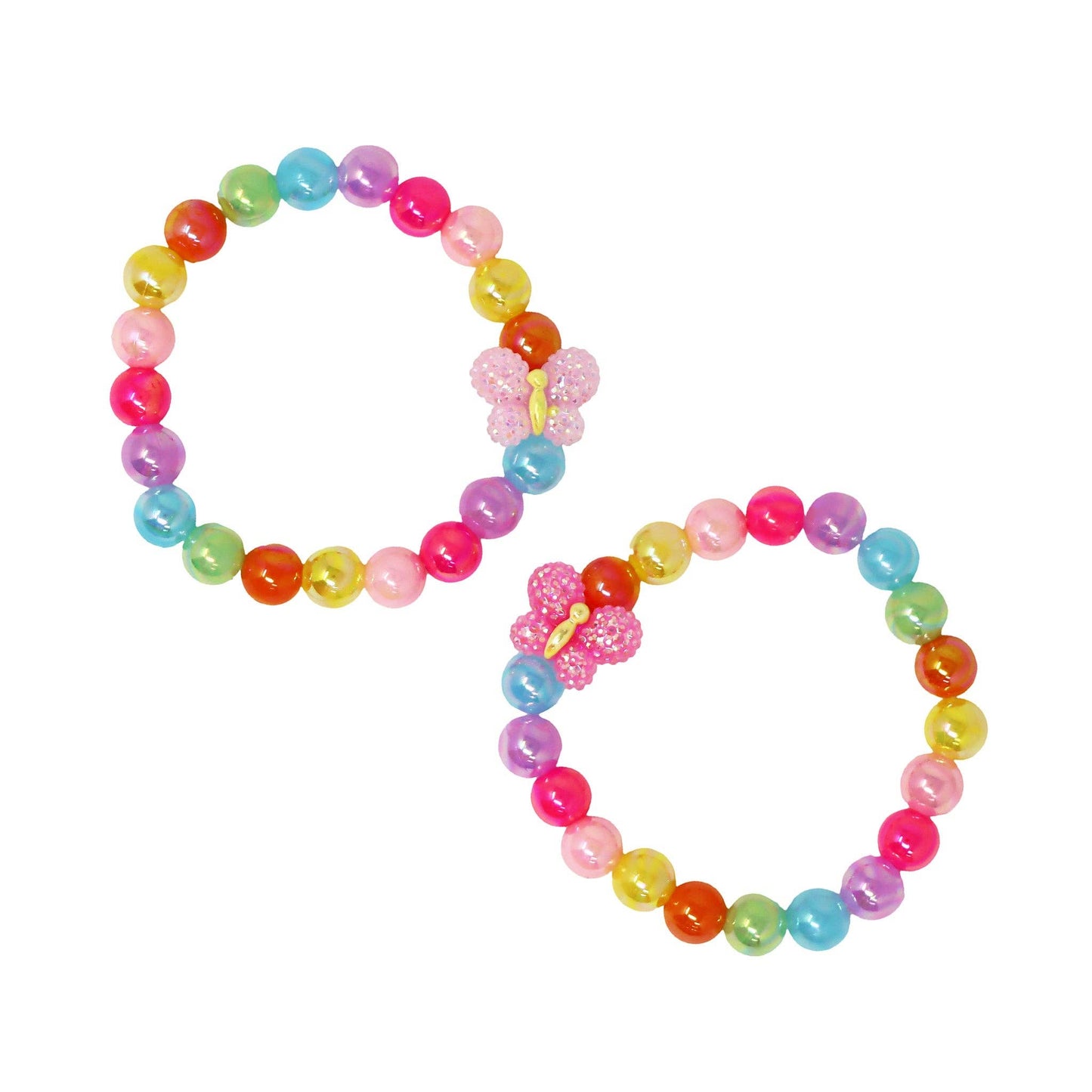 Rainbow Butterfly Bracelet
