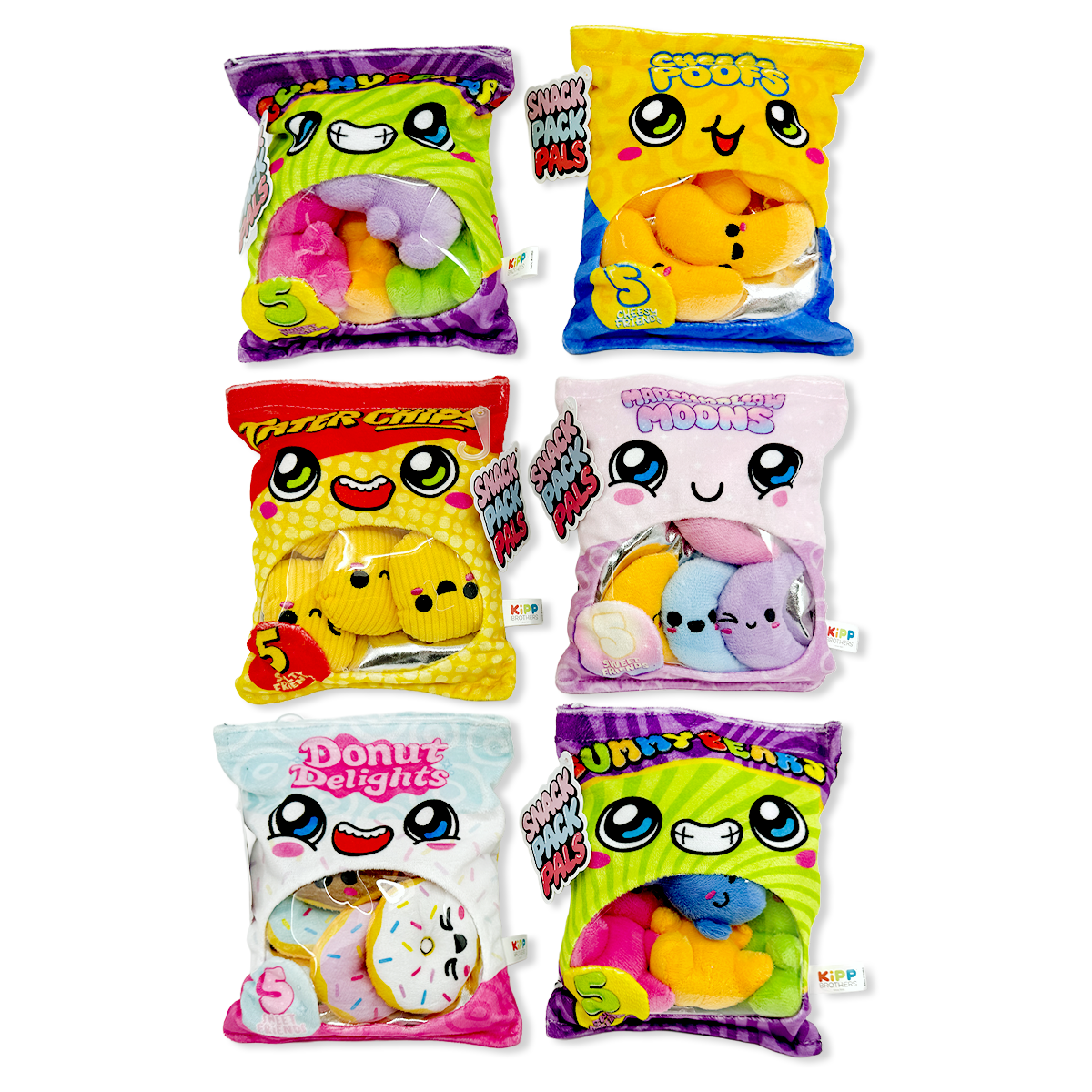 Snack Pack Pals Collectible Plush Toy Assortment