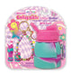 Collapsible Water Bottle 16.9FL.OZ/500mL,Groovy Flower