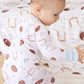 Tiny Touchdowns Convertible Zip Romper