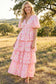 Floral Ruffled Dress