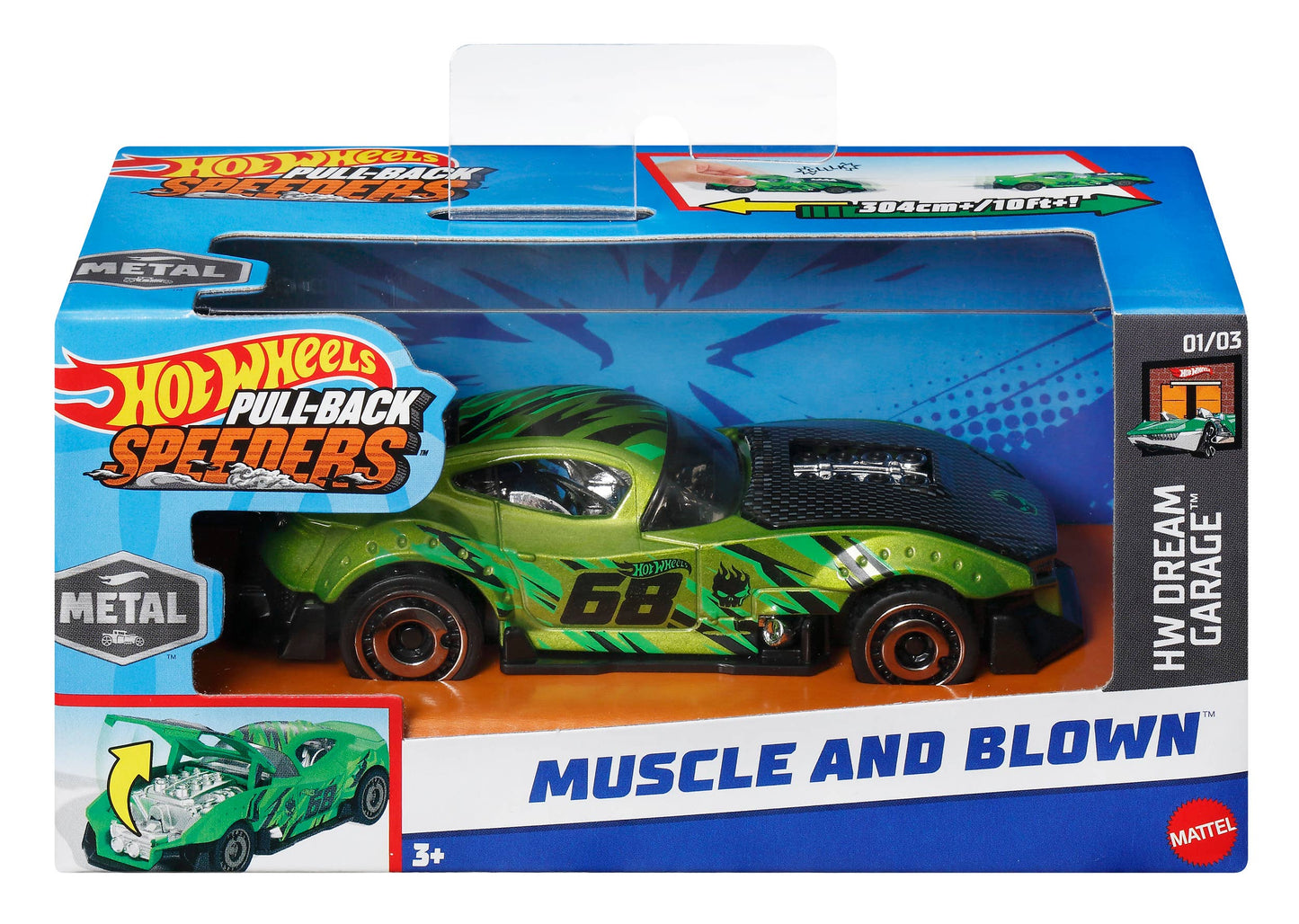 Hot Wheels Pullback Vehicle