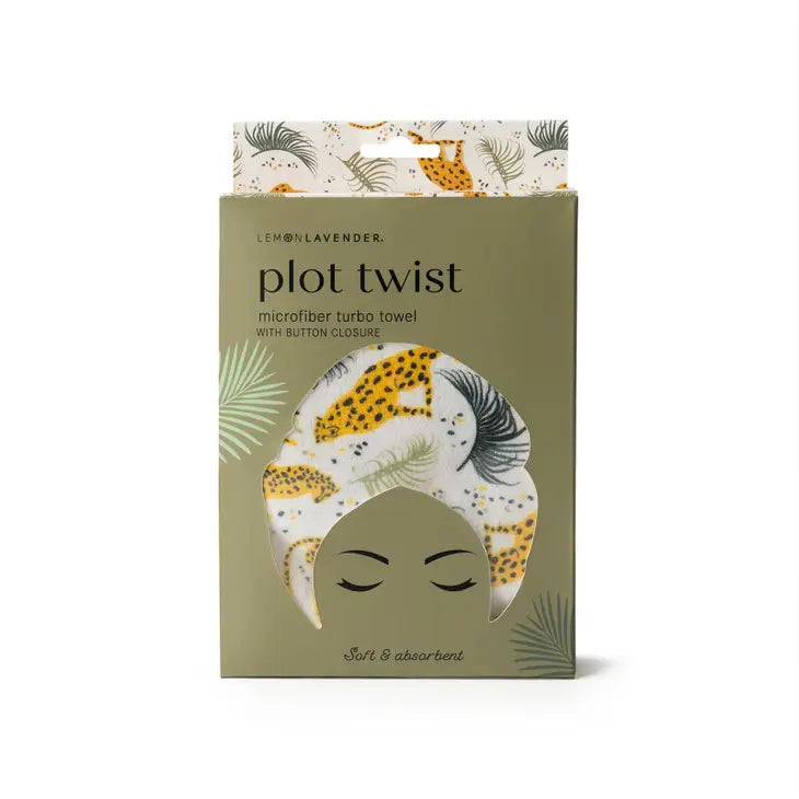 Lemon Lavender + Plot Twist Turbo Towel