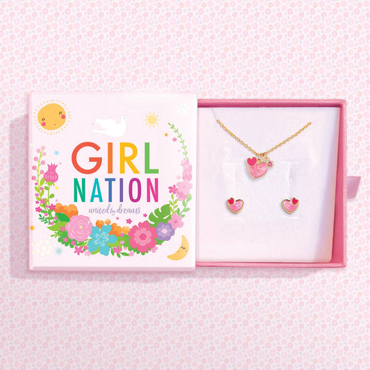 Sweet Petite Necklace and Studs Gift Set