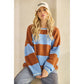 COLORBLOCK STRIPE SWEATER
