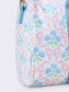 Women Bow Print Canvas Travel Bag