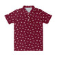 YOUTH - Mississippi State Bulldogs Repeat Logo Short Sleeve Polo