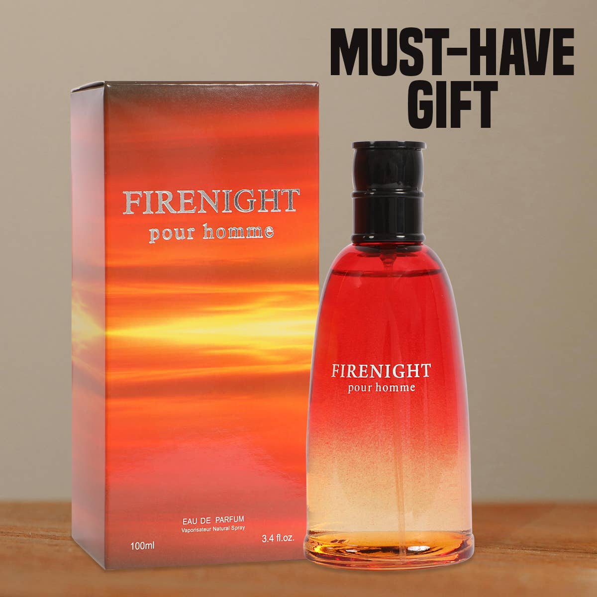 Firenight Pour Homme Natural Spray Cologne For Men
