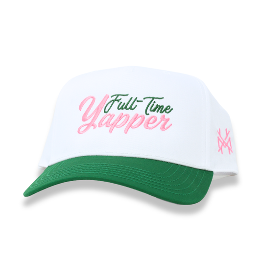 Full-Time Yapper: Retro Kelly Green/White