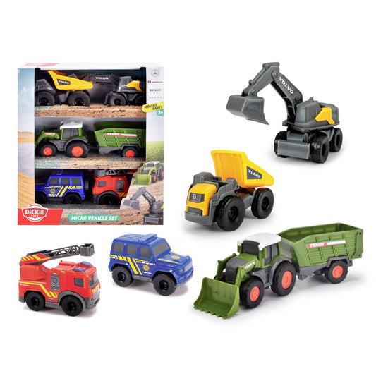 Simba Dickie - Micro Truck City Team Vehicles