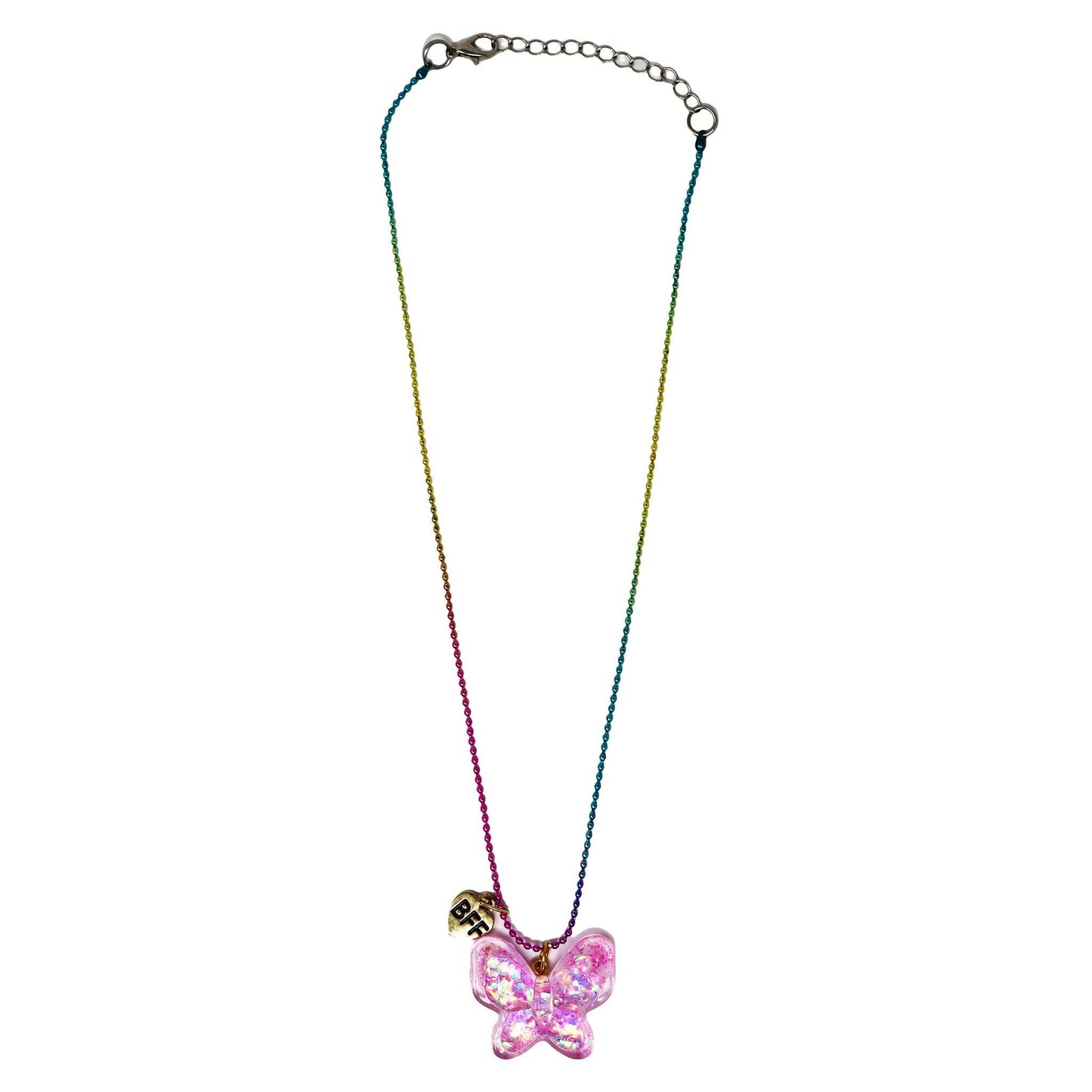 BFF Twinkle Butterfly Necklace Set