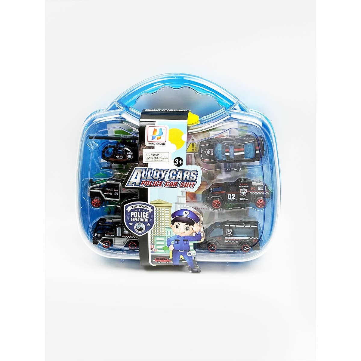 Kids Metal Alloy Police  Cars Series Toys