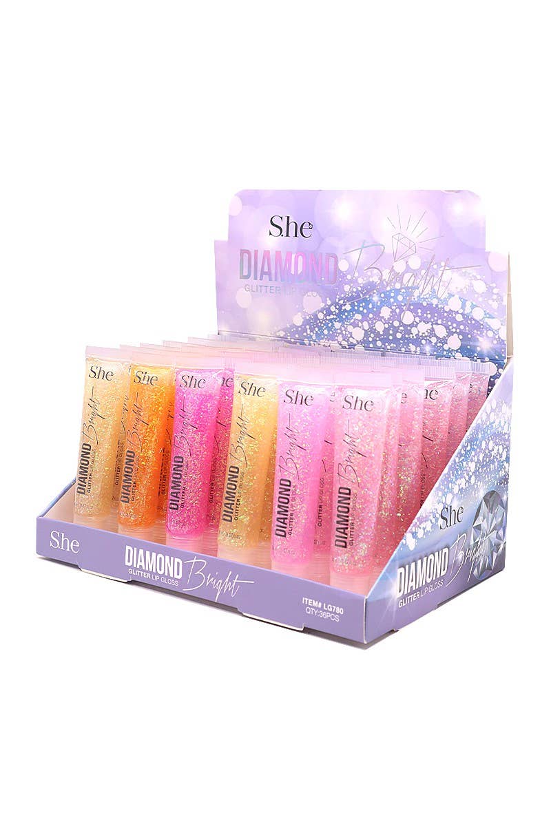 Diamond Bright Glitter Lip Gloss
