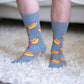 Men's Hot Dog Socks  One Size