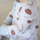 Tiny Touchdowns Convertible Zip Romper