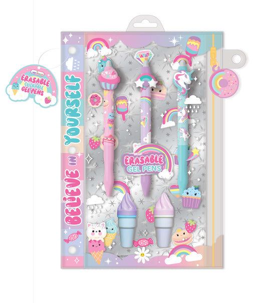 Click &Erasable Gel Pen, Rainbow