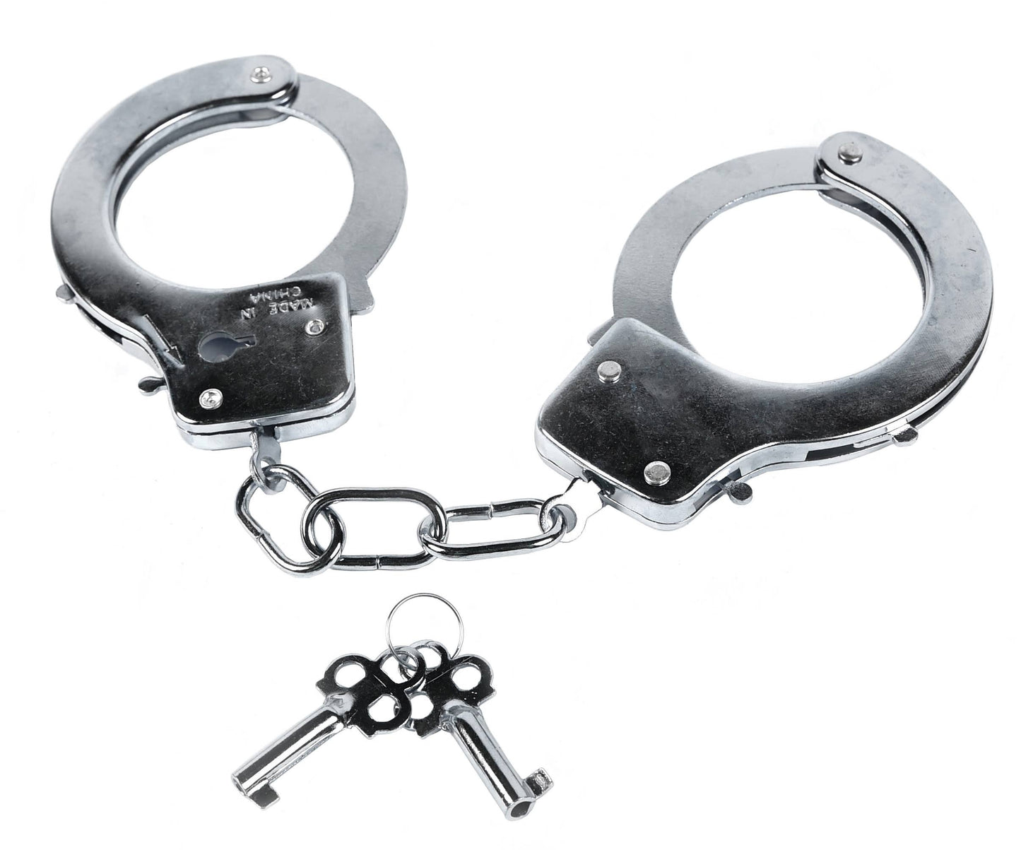 Maxx Action Western Series Metal Toy Handcuffs Display