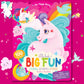 Unicorn Land Activity Book and Stackable Crayon Gift Pack