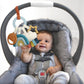 Bitzy Busy Ring Teething Activity Toy: Rainbow