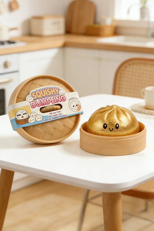 Dumpling Bun Stress Relief Squeeze Toy