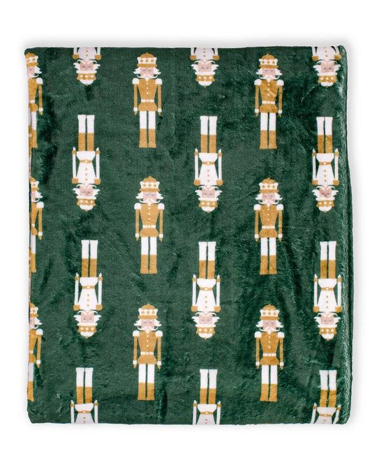 Alpine Nutcracker Throw