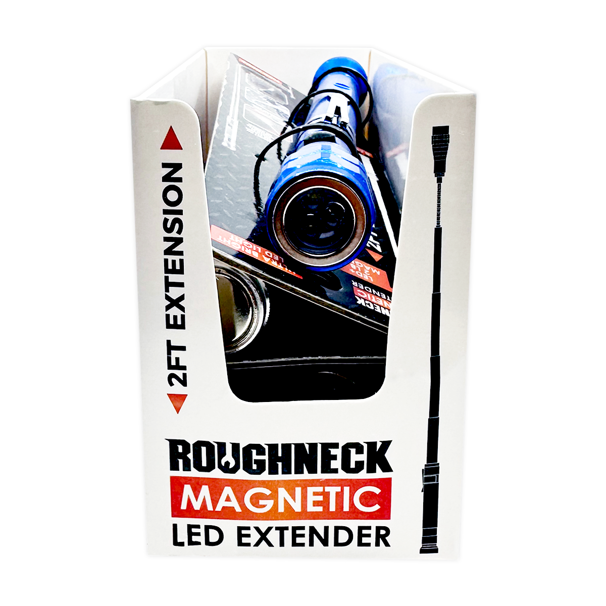 Roughneck Magnetic LED Extender 2 ft Multi Tool - 4/Display: Wholesale Price