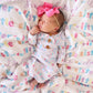 Newborn Baby Knot Gown & Hat Set | Little Sister