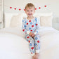 Sweet Like Candy Two Piece Pajama Set | Blue
