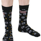 Grill Master Men Bamboo Crew Socks
