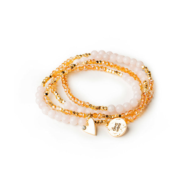 Terra Stone Wrap Bracelet & Necklace