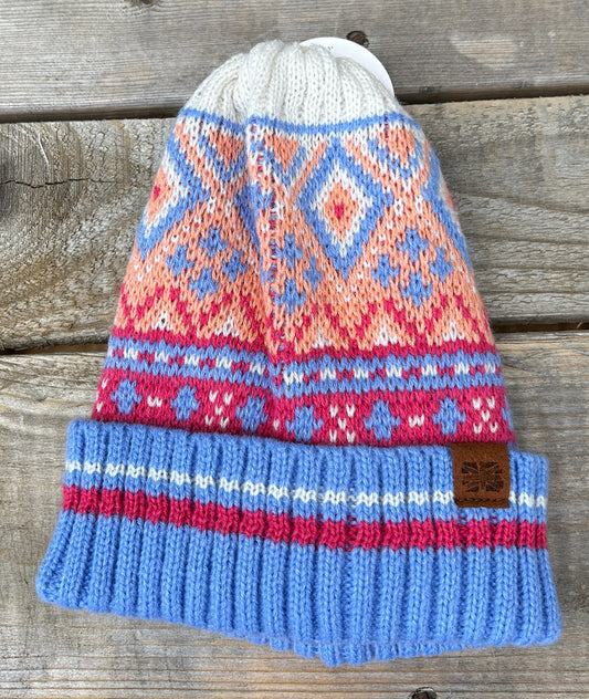 Kids Fair Isle Beanie