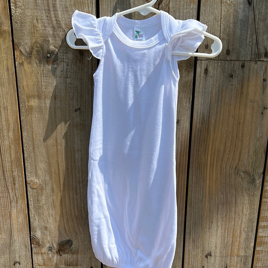 Flutter Angel Sleeve Gown