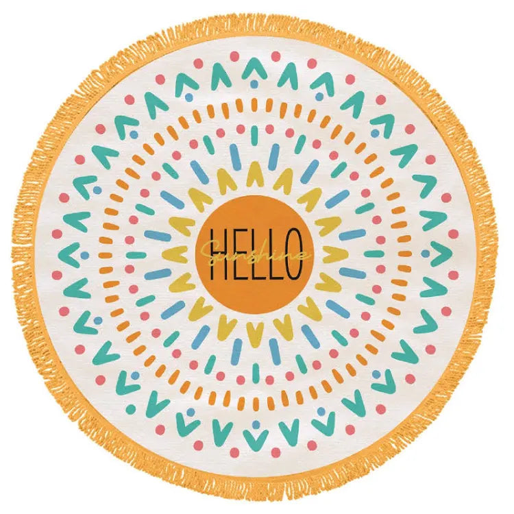 60” Round Beach Towels