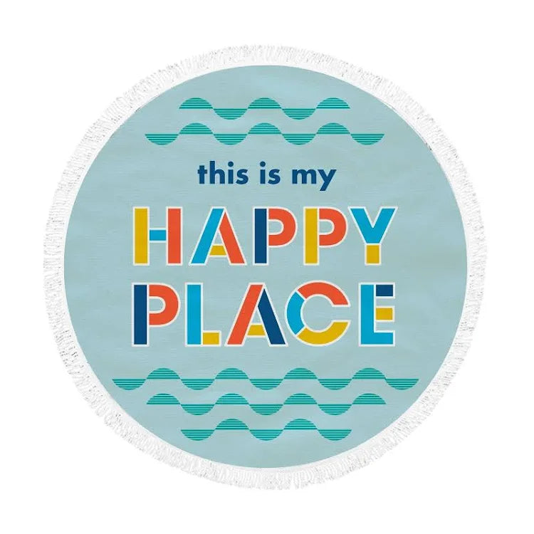 60” Round Beach Towels