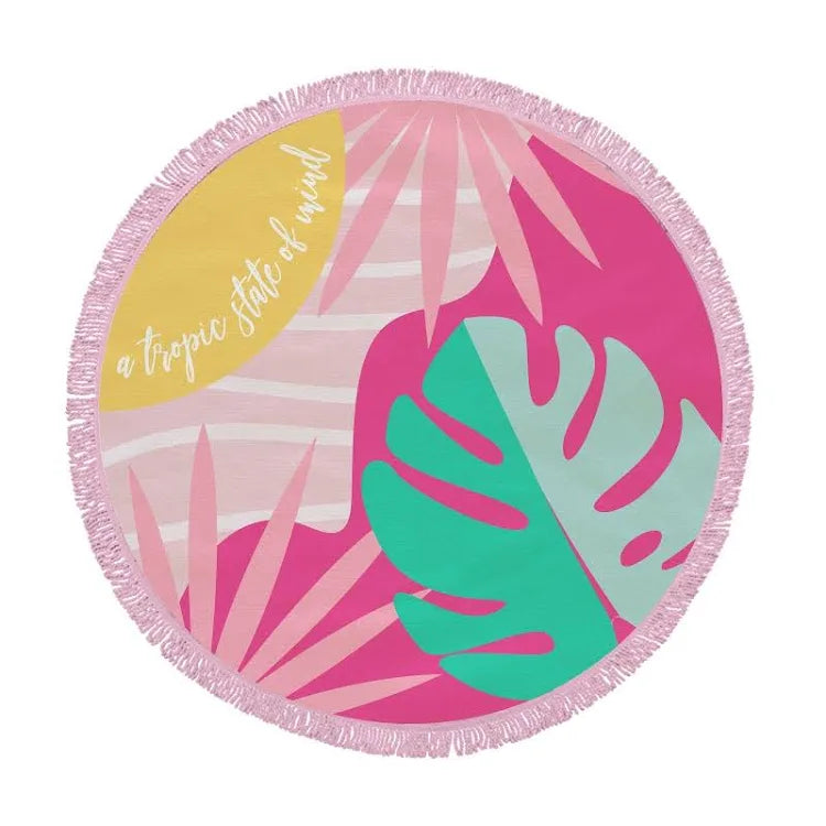 60” Round Beach Towels