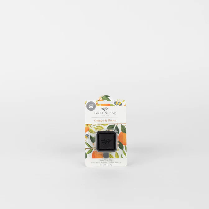 Greenleaf Auto Vent Clip + Orange & Honey